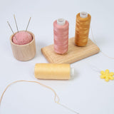Maxbell Sewing Threads Kit Sewing Supplies for Hand Sewing Sewing Machine Embroidery Set A