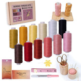 Maxbell Sewing Threads Kit Sewing Supplies for Hand Sewing Sewing Machine Embroidery Set A