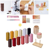 Maxbell Sewing Threads Kit Sewing Supplies for Hand Sewing Sewing Machine Embroidery Set A