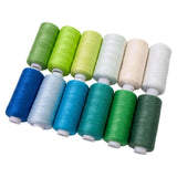 Maxbell Sewing Threads Kit Sewing Supplies for Hand Sewing Sewing Machine Embroidery Set B