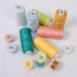 Maxbell Sewing Threads Kit Sewing Supplies for Hand Sewing Sewing Machine Embroidery Set B