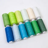 Maxbell Sewing Threads Kit Sewing Supplies for Hand Sewing Sewing Machine Embroidery Set B