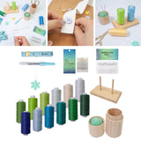 Maxbell Sewing Threads Kit Sewing Supplies for Hand Sewing Sewing Machine Embroidery Set B