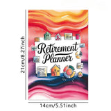 Maxbell Retirement Planner DIY Book Retirement Life Plan Book for Writing Journaling