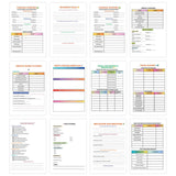 Maxbell Retirement Planner DIY Book Retirement Life Plan Book for Writing Journaling