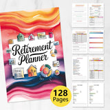 Maxbell Retirement Planner DIY Book Retirement Life Plan Book for Writing Journaling