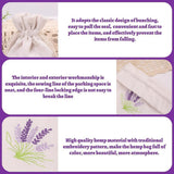 Maxbell 12Pcs Lavender Embroidered Drawstring Bags Drawstring Pouches for Home Party