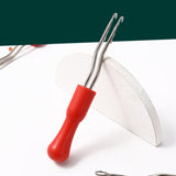 Maxbell 3Pcs Latch Hooks Portable Dreadlocks Crochet Hook for Knitting Craft Suplies