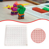 Maxbell Acrylic Clay Doll Drying Board Practical DIY Craft Pottery Figure Plug Board Square