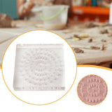 Maxbell Acrylic Clay Doll Drying Board Practical DIY Craft Pottery Figure Plug Board Round