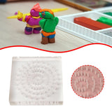 Maxbell Acrylic Clay Doll Drying Board Practical DIY Craft Pottery Figure Plug Board Round