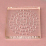 Maxbell Acrylic Clay Doll Drying Board Practical DIY Craft Pottery Figure Plug Board Round