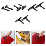 Maxbell 2x Rubber Brayer Ink Roller for Anti Skid Tape Construction Tool Lightweight 6cm