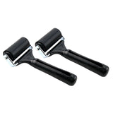 Maxbell 2x Rubber Brayer Ink Roller for Anti Skid Tape Construction Tool Lightweight 6cm