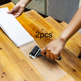 Maxbell 2x Rubber Brayer Ink Roller for Anti Skid Tape Construction Tool Lightweight 6cm