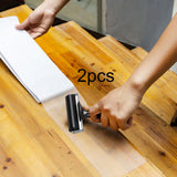 Maxbell 2x Rubber Brayer Ink Roller for Anti Skid Tape Construction Tool Lightweight 10cm