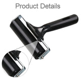 Maxbell 2x Rubber Brayer Ink Roller for Anti Skid Tape Construction Tool Lightweight 10cm