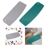 Maxbell Hot Hem Ruler Fabric Ironing Tool Quilting Dressmaker Ruler Hemming Template Gray