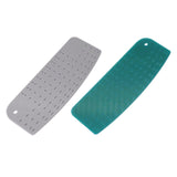 Maxbell Hot Hem Ruler Fabric Ironing Tool Quilting Dressmaker Ruler Hemming Template Gray