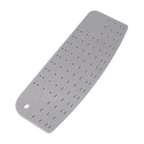 Maxbell Hot Hem Ruler Fabric Ironing Tool Quilting Dressmaker Ruler Hemming Template Gray