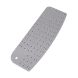 Maxbell Hot Hem Ruler Fabric Ironing Tool Quilting Dressmaker Ruler Hemming Template Gray