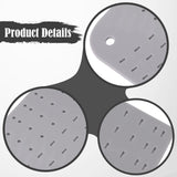 Maxbell Hot Hem Ruler Fabric Ironing Tool Quilting Dressmaker Ruler Hemming Template Gray
