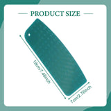 Maxbell Hot Hem Ruler Fabric Ironing Tool Quilting Dressmaker Ruler Hemming Template Green