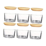 Maxbell 6x Thick Candle Jars for Making Candles for Home DIY Clear Glass Candle Jars