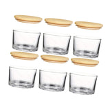 Maxbell 6x Thick Candle Jars for Making Candles for Home DIY Clear Glass Candle Jars