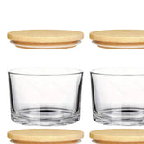 Maxbell 6x Thick Candle Jars for Making Candles for Home DIY Clear Glass Candle Jars