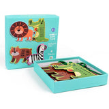 Maxbell Kids Lacing Toy Threading Board Improve Cognition for Boys Girls Puzzle Game Animal Pattern