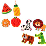 Maxbell Kids Lacing Toy Threading Board Improve Cognition for Boys Girls Puzzle Game Animal Pattern