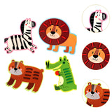 Maxbell Kids Lacing Toy Threading Board Improve Cognition for Boys Girls Puzzle Game Animal Pattern