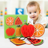 Maxbell Kids Lacing Toy Threading Board Improve Cognition for Boys Girls Puzzle Game Fruit Pattern