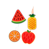 Maxbell Kids Lacing Toy Threading Board Improve Cognition for Boys Girls Puzzle Game Fruit Pattern