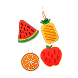 Maxbell Kids Lacing Toy Threading Board Improve Cognition for Boys Girls Puzzle Game Fruit Pattern