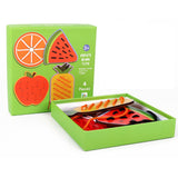 Maxbell Kids Lacing Toy Threading Board Improve Cognition for Boys Girls Puzzle Game Fruit Pattern