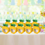 Maxbell 10Pcs Foldable Candy Boxes Paper Gift Packaging Box for Housewarming Holiday Yellow