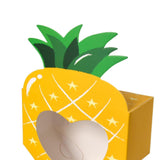 Maxbell 10Pcs Foldable Candy Boxes Paper Gift Packaging Box for Housewarming Holiday Yellow