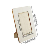 Maxbell 16 Pieces Wooden Picture Frames for Crafts Arts Gifts for Wedding Wood Decor