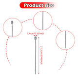 Maxbell 10x Silicone Cable Ties Desk Electrical Cords Home Adjustable Wire Organizer 21.5x1.4cm