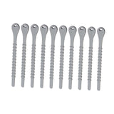 Maxbell 10x Silicone Cable Ties Desk Electrical Cords Home Adjustable Wire Organizer 13cmx1.5cm