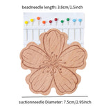 Maxbell Magnetic Needle Nanny Cute Embroidery Needle Holder Cross Stitch Accessories Flower A