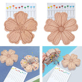 Maxbell Magnetic Needle Nanny Cute Embroidery Needle Holder Cross Stitch Accessories Flower A