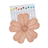 Maxbell Magnetic Needle Nanny Cute Embroidery Needle Holder Cross Stitch Accessories Flower B