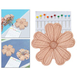 Maxbell Magnetic Needle Nanny Cute Embroidery Needle Holder Cross Stitch Accessories Flower B