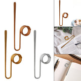 Maxbell Book Holder Rings Portable Lightweight Book Mark for Women, Men Lover Reader Bronze