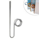 Maxbell Book Holder Rings Portable Lightweight Book Mark for Women, Men Lover Reader silver