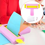 Maxbell DIY Paper Crimper Decor Texture Roller for Accessories Supplies Photo Albums