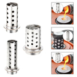 Maxbell Perforated Jewelry Casting Flask Jewelry Making Tool Perforated Casting Tool